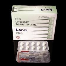 Lorazepam 3mg (Lor-3)